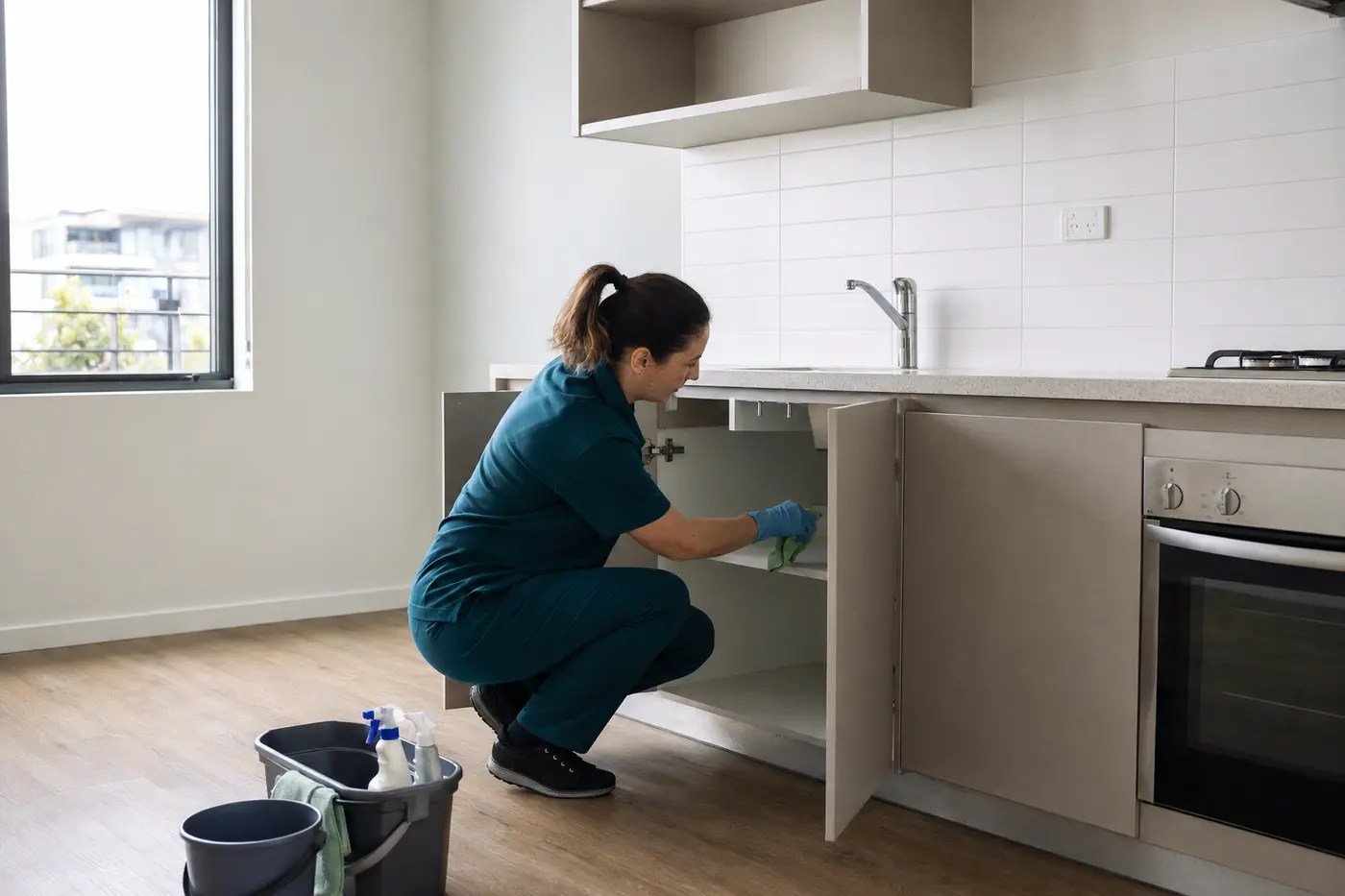 Representative Victoria Park rental property vacate cleaning